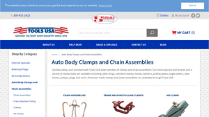 Tools USA - Auto Body Clamps & Chain Assemblies