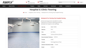 FARFLY - Waterproof PVC Hospital Flooring