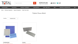 Total Pharmacy Supply - Tablet Press Molds