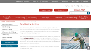 Totten Tubes - Sandblasting and Shot Blasting Services