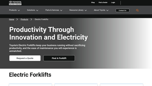 Toyota - Electric Forklifts