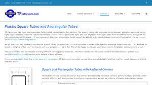 TPEXTRUSIONS - Custom PVC Tubes