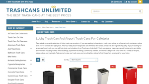 Trash Cans Unlimited - Lobby Trash Cans