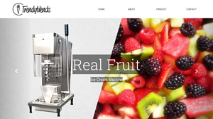 Trendyblends - Real Fruit Ice Cream Machines