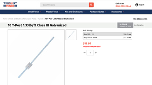 Trident - Easy Install Line Posts