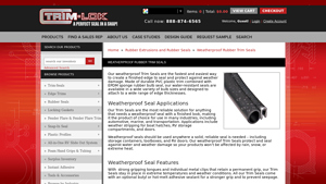 Trimlok - Weatherproof Rubber Trim Seals