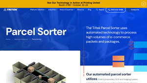Tritek - Parcel Sorter System