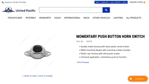 UpAuto - Momentary Push Button Horn Switch