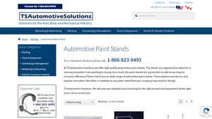 TS Automotive Solutions - Automotive Paint Stands