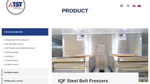 TST - IQF Steel Belt Freezers