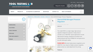 Harris - 8700 Nitrogen Pressure Regulator