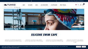Turbo Swim - Silicone Swim Caps