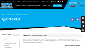 Tweed Coast Marine - Quintrex Apex Hull Range