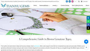 Tygems - Brown Gemstones