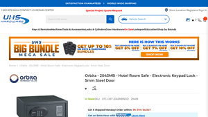 UHS - Orbita 2043MB Hotel Room Safe
