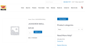 Ultra-Fab - JACKSCREW SMALL