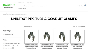 Unistrut - Pipe Clamps & Hangers