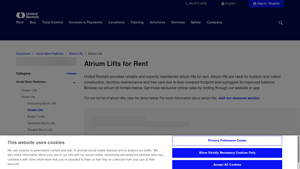 United Rentals - Atrium Lift Rentals