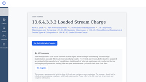 Up.codes - Loaded Stream Charge Maintenance