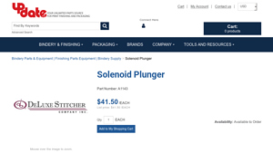 Update Ltd - Solenoid Plunger