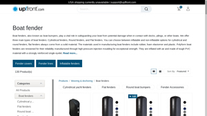 Upffront - Boat and Yacht Fenders