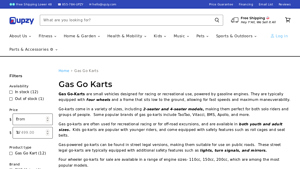 Upzy - Gas Go-Karts