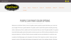 Urechem - Purple Car Paint Options