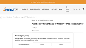 AMP - FT-TG Series Power Board
