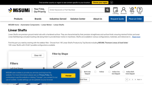 MISUMI - Linear Shafts
