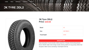 JK Tyre - JDL2 Tire