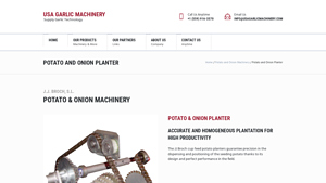 J.J. Broch - Potato and Onion Planter