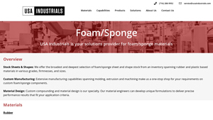 USA Industrials - Foam/Sponge