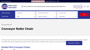 USA Roller Chain - Conveyor Roller Chains