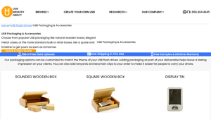 USB Memory Direct - Custom USB Flash Drive Packaging