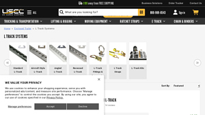 US Cargo Control - L-Track Systems & Tie Downs