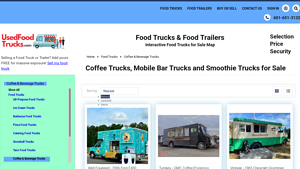 Used Food Trucks - Coffee & Beverage Trucks for Sale
