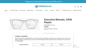 UseMyFrame - Executive Bifocals