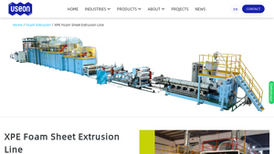 Useon - XPE Foam Sheet Extrusion Line