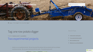 US Small Farm - One Row Potato Digger D-10M