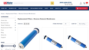 US Water - 75 GPD Reverse Osmosis Membrane