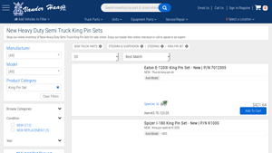 Vander Haag's - Heavy Duty King Pin Sets