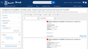 Freightliner - Columbia 120 Parts