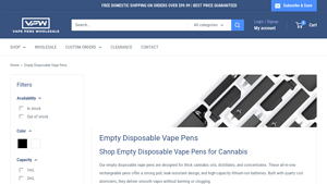 Vape Pens Wholesale - Empty Disposable Vape Pens