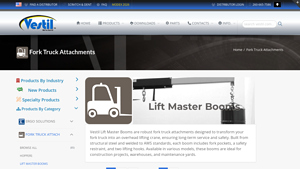 Vestil - Lift Master Booms