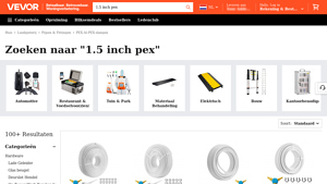 VEVOR - 1.5 Inch PEX Tubing