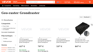 VEVOR - Geo Grid Ground Grid