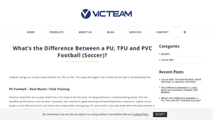 VicTeam Sports - PU Football