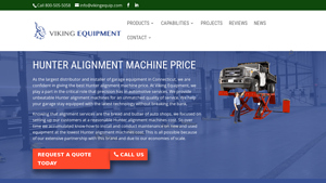 Viking Equipment - Hunter Alignment Machines
