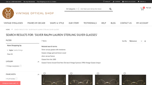 Ralph Lauren - Sterling Silver Glasses