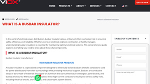 Viox - Busbar Insulators